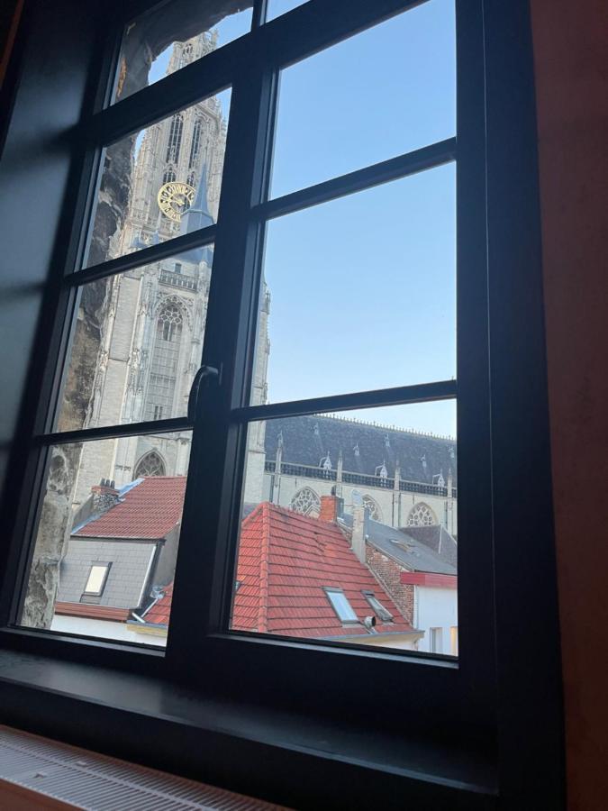 Rooftop Apartment With 60M Terrace Overlooking The Cathedral Antwerpen Kültér fotó